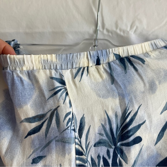 John Paul Richard Uniform skirt set, 100% rayon, tropical print, vintage, Size M - Picture 9 of 11